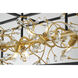 Canada LED 11.75 inch Gold Chandelier Ceiling Light